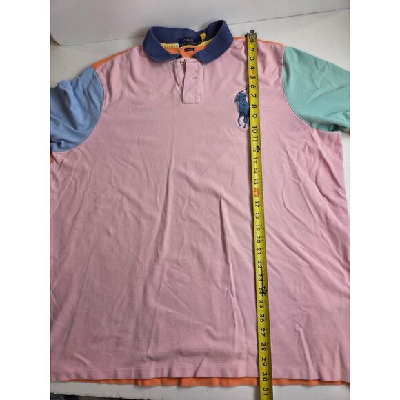 Polo Ralph Lauren Men's Classic Fit Crest Logo W/Big Pony Polo XXL - Picture 4 of 6